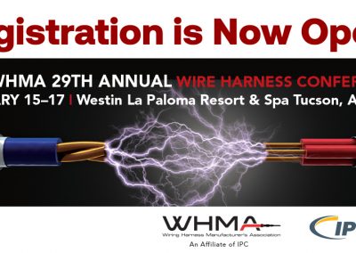 Registration Open for the 2022 WHMA 29th Annual Wire  Harness Conference